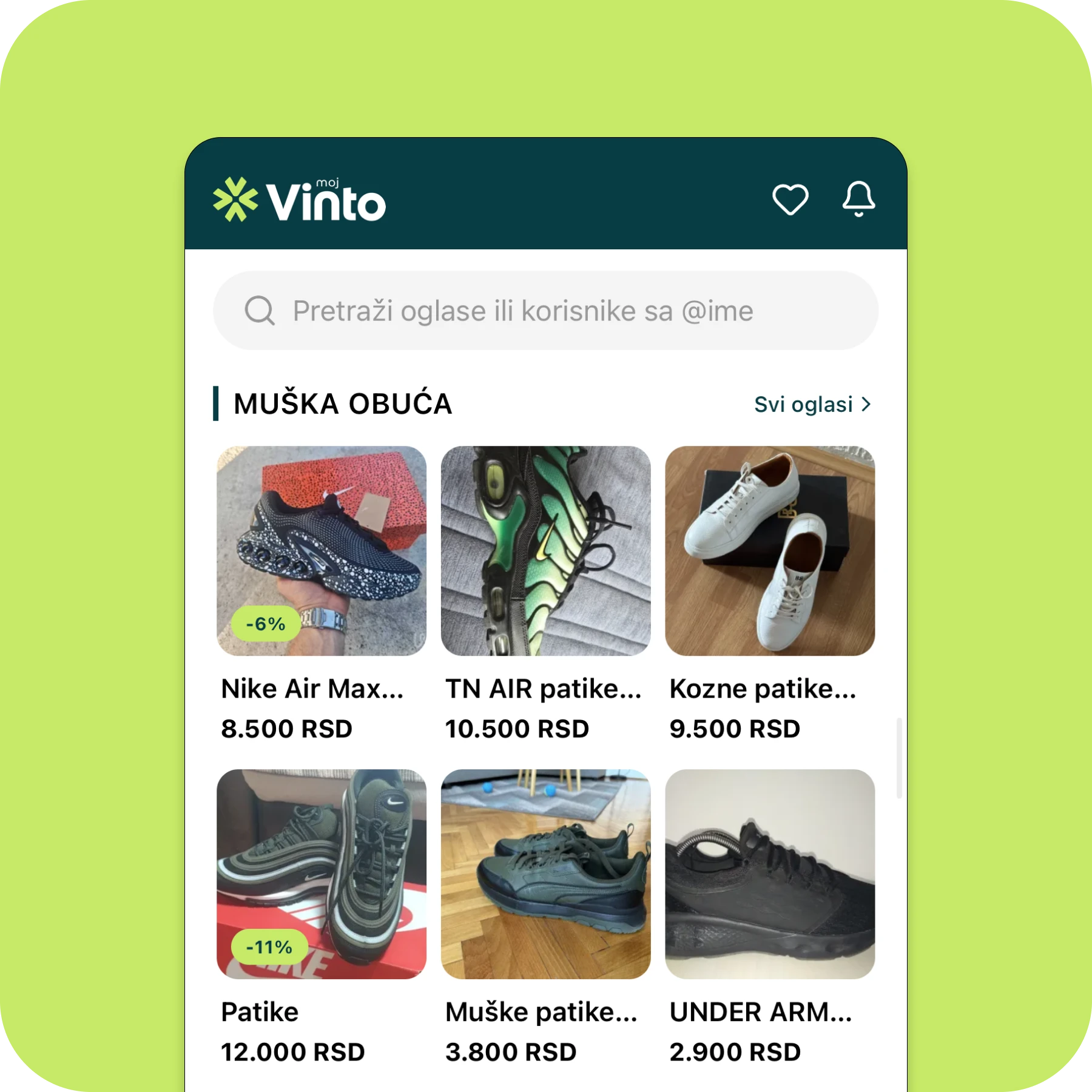 Pretraži ili postavi oglas na Moj Vinto
