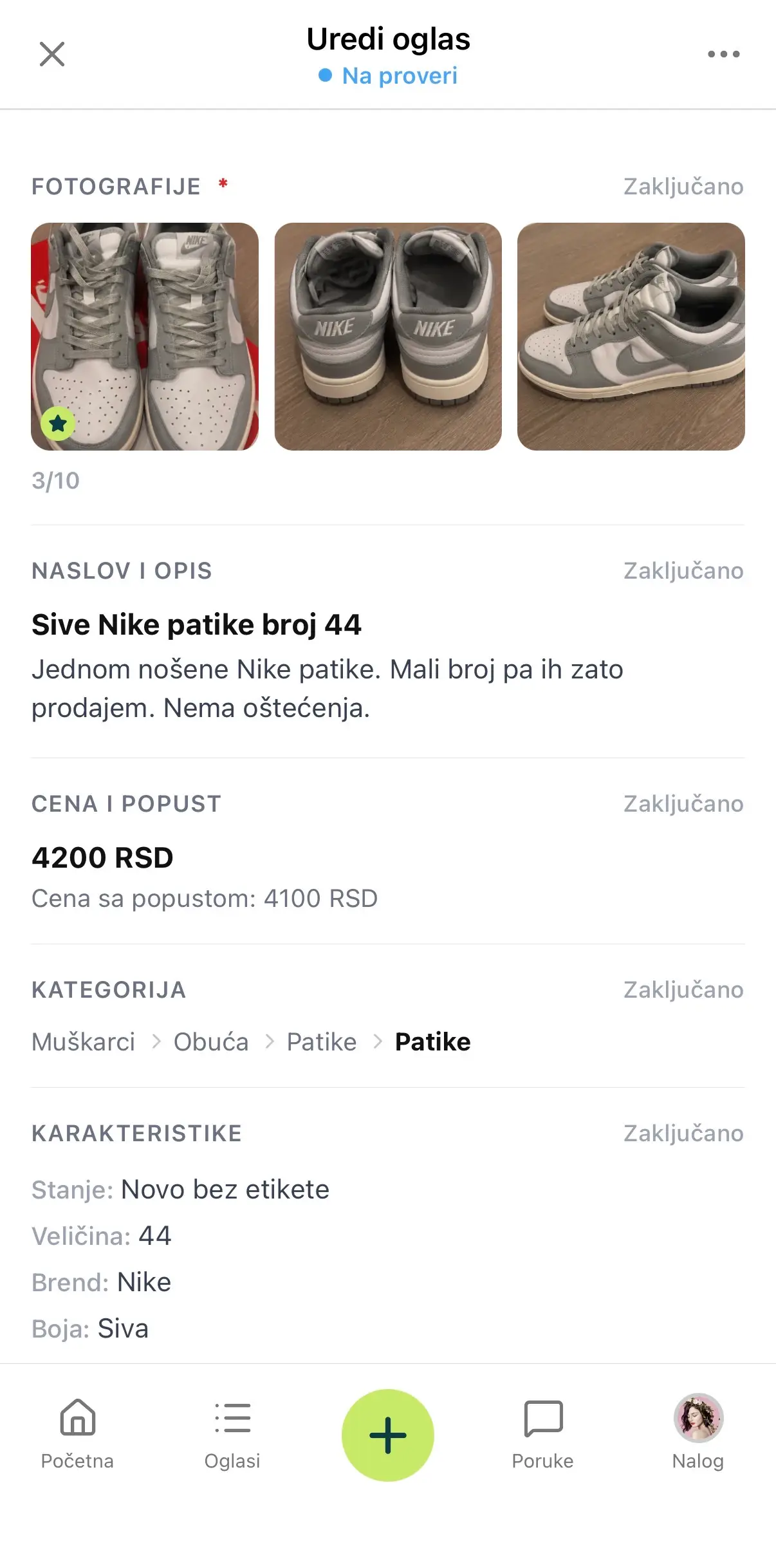 Moj Vinto — moji oglasi