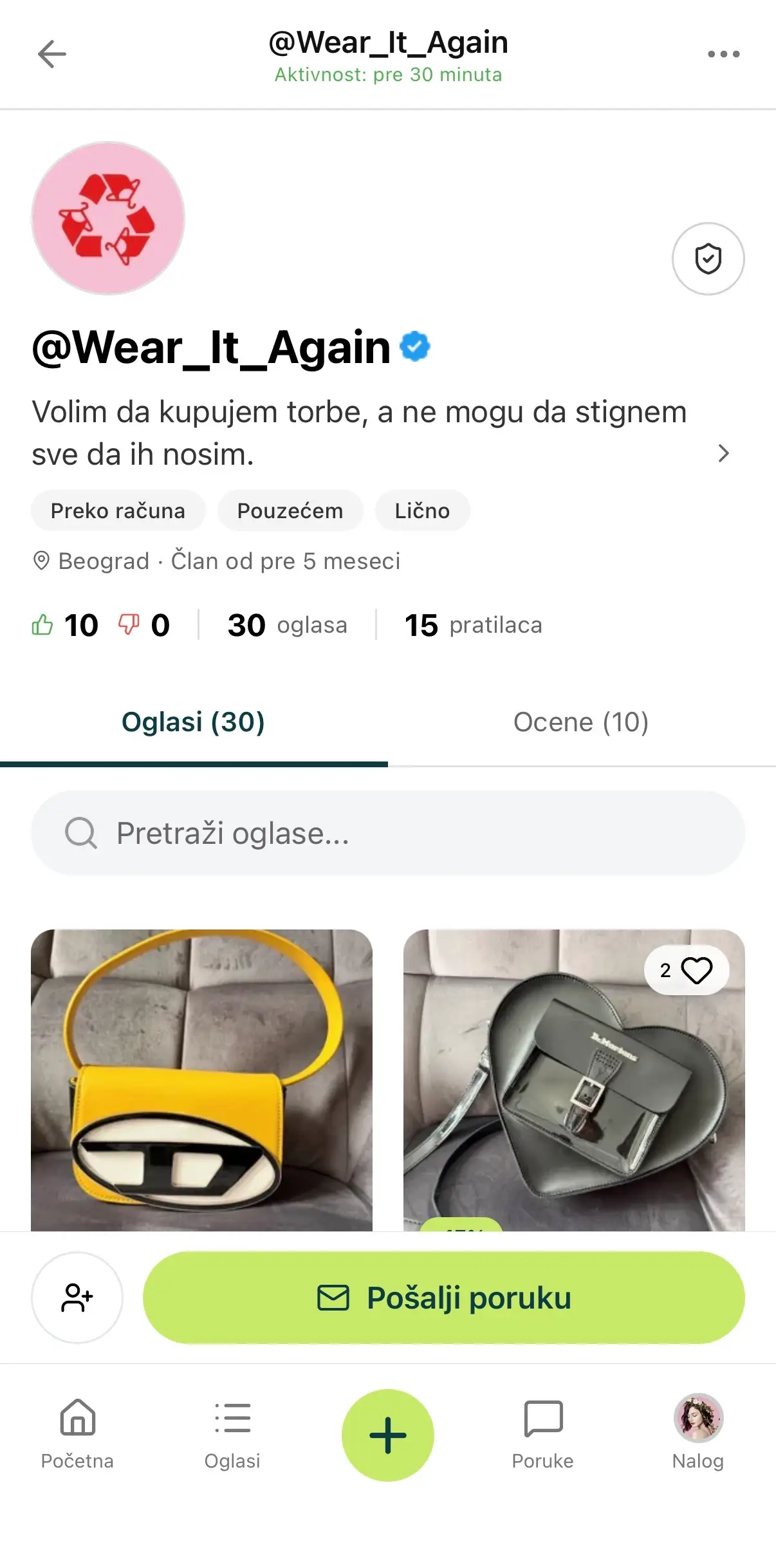 Moj Vinto — prati omiljene prodavce